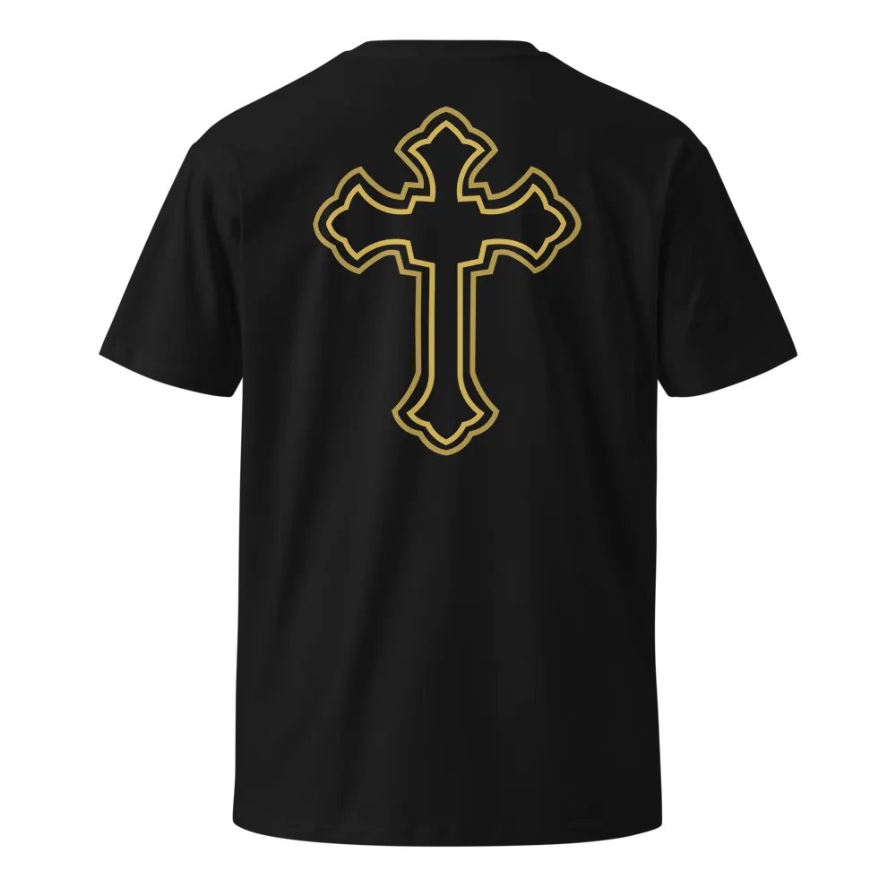 Real Eyes Realize Real Lies w/Cross - Tupac - Unisex Premium T-Shirt product image (2)
