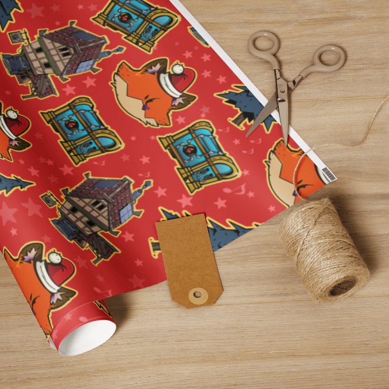 WoR Show Christmas Shuffle Up Wrapping Paper product image (2)