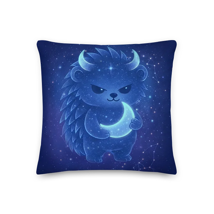 Zodiac hedgie Taurus pillow product image (2)