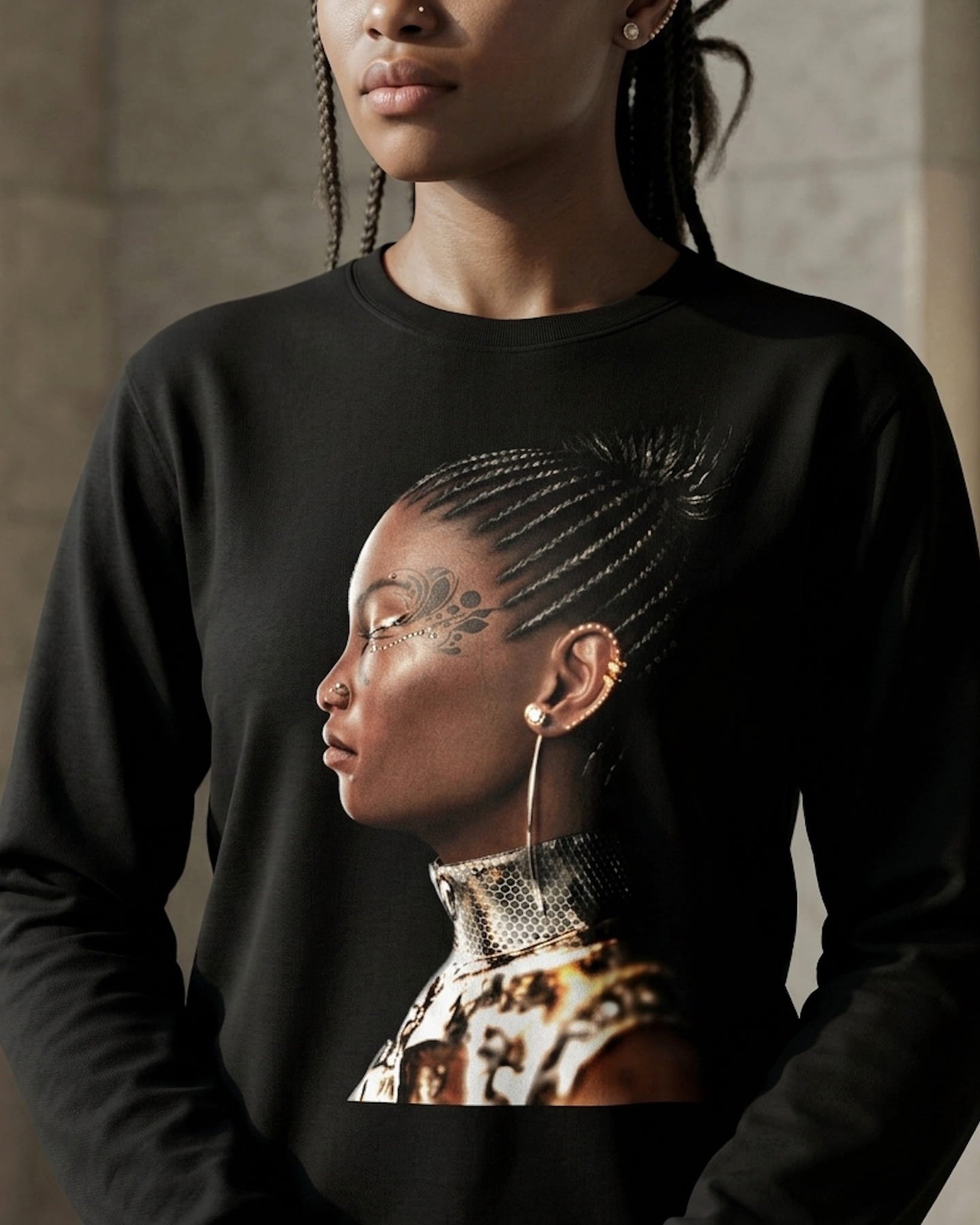 Queen Amanikhatashan Profile · Comfort Colors Garment-Dyed Long Sleeve T-Shirt product image (6)