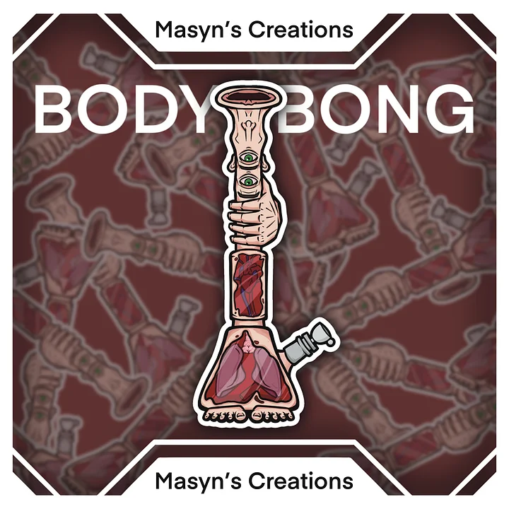 Body Bong Sticker product image (1)