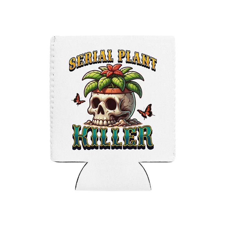Serial Plant Killer Skull Succulent Can Cooler product image (1)