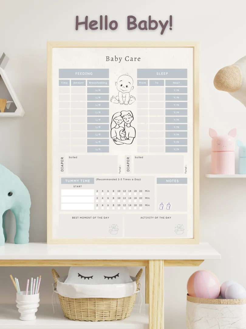 Baby Care Daily Tracker product image (1)