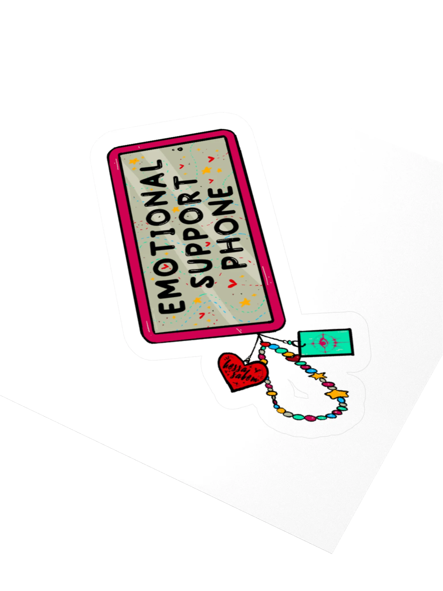 Emotional Support Phone // Sticker product image (4)
