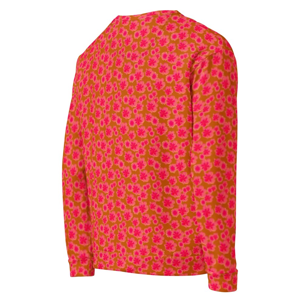 Mini Floral Orange Pink Sweatshirt product image (9)