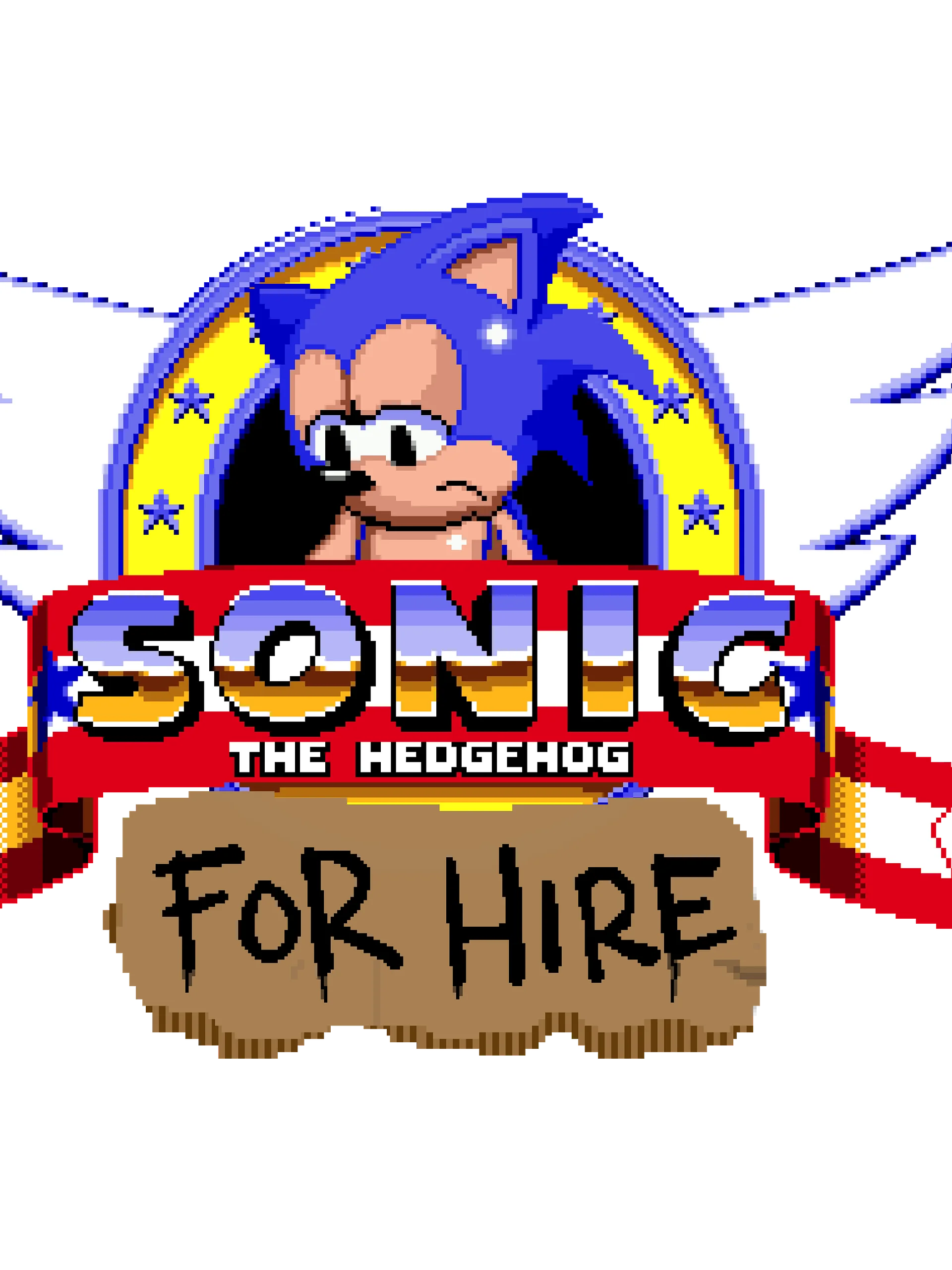 Sonic For Hire T-Shirt product image (2)