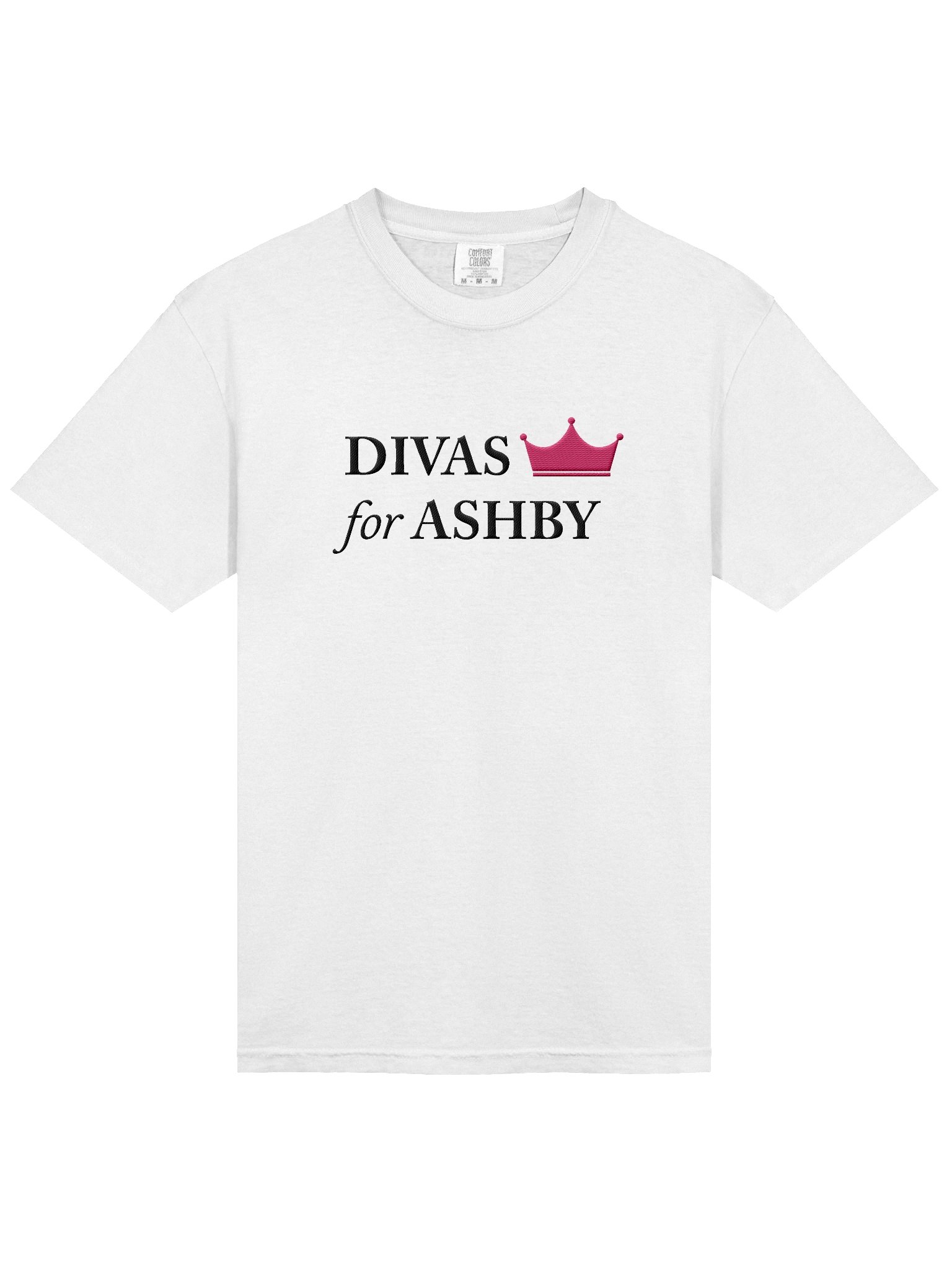 DIVAS 4 ASHBY TSHIRT (embroidered) product image (3)