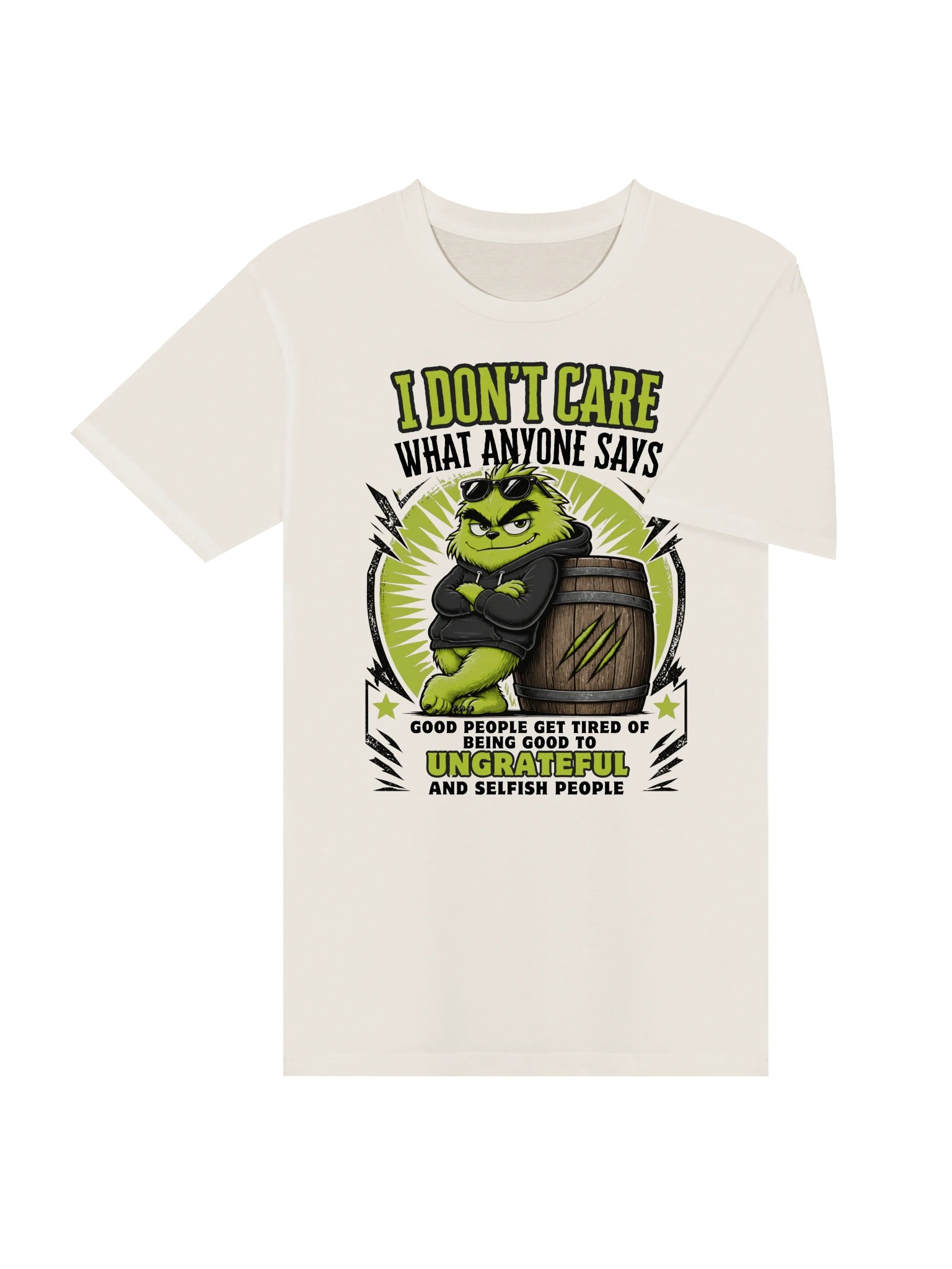 My Life My Rules Green Cartoon Streetwear T-Shirt product image (13)