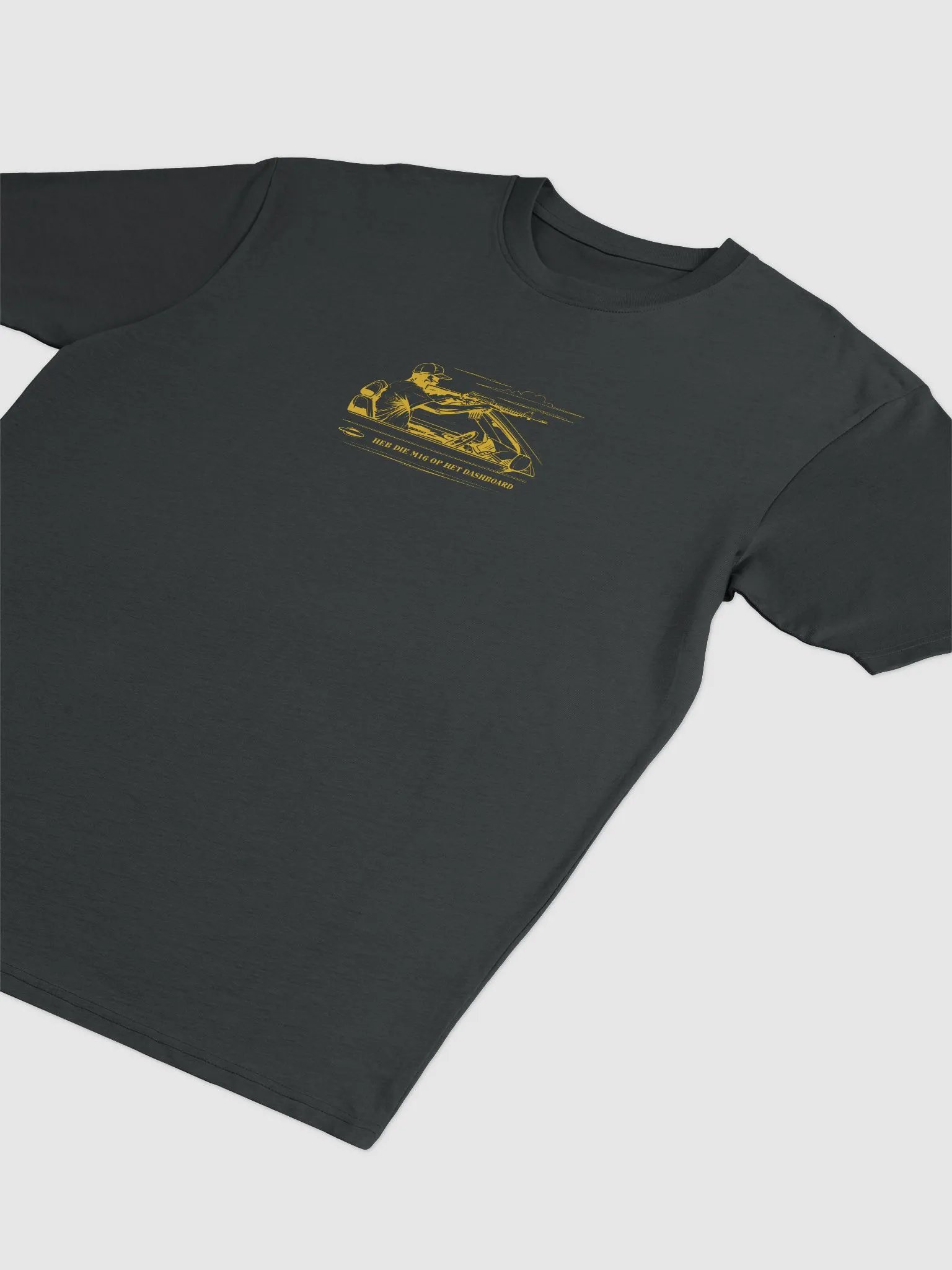 M16 OP HET DASHBOARD - Black / Gold - Heavyweight fabric product image (4)