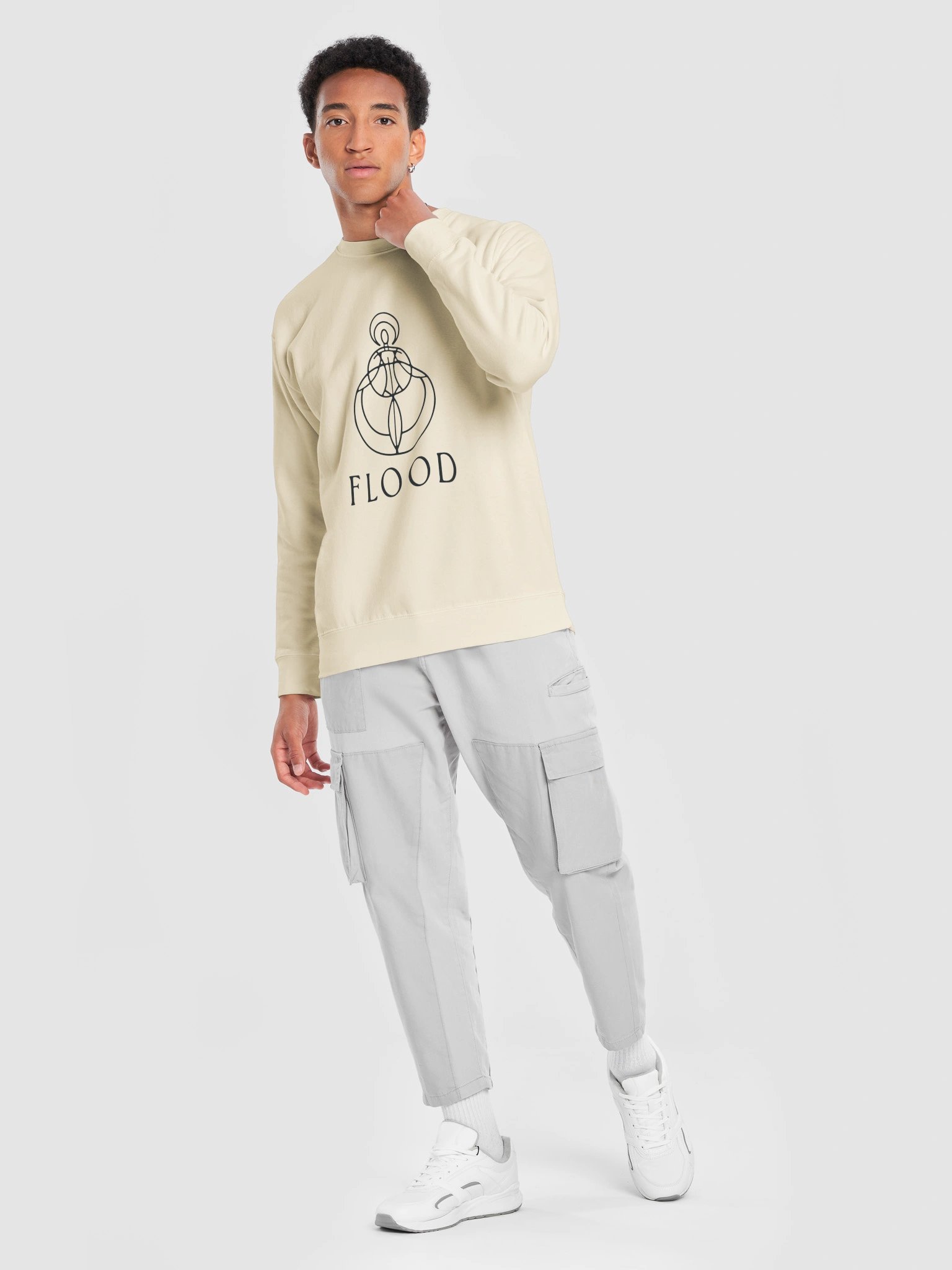 Flood Logo Sweatshirt (premium cotton) product image (22)