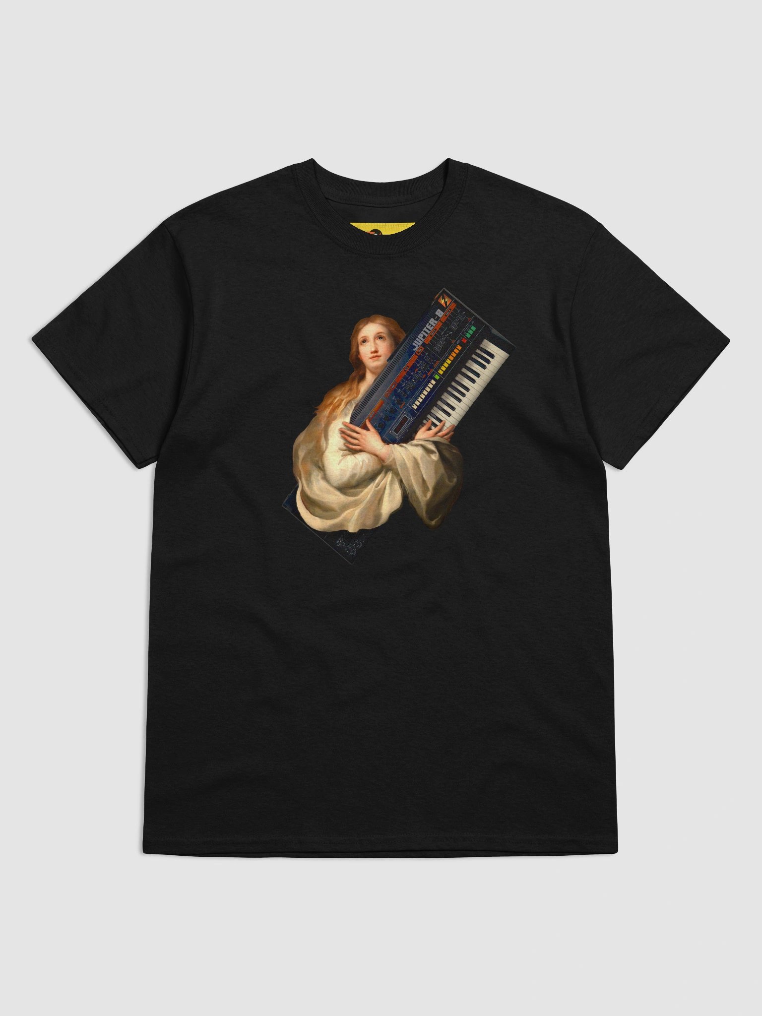 The Immaculate Jupiter Conception (JuPiter 8 Tribute) by Frank Fonik, Techno EDM Unisex t-shirt product image (1)