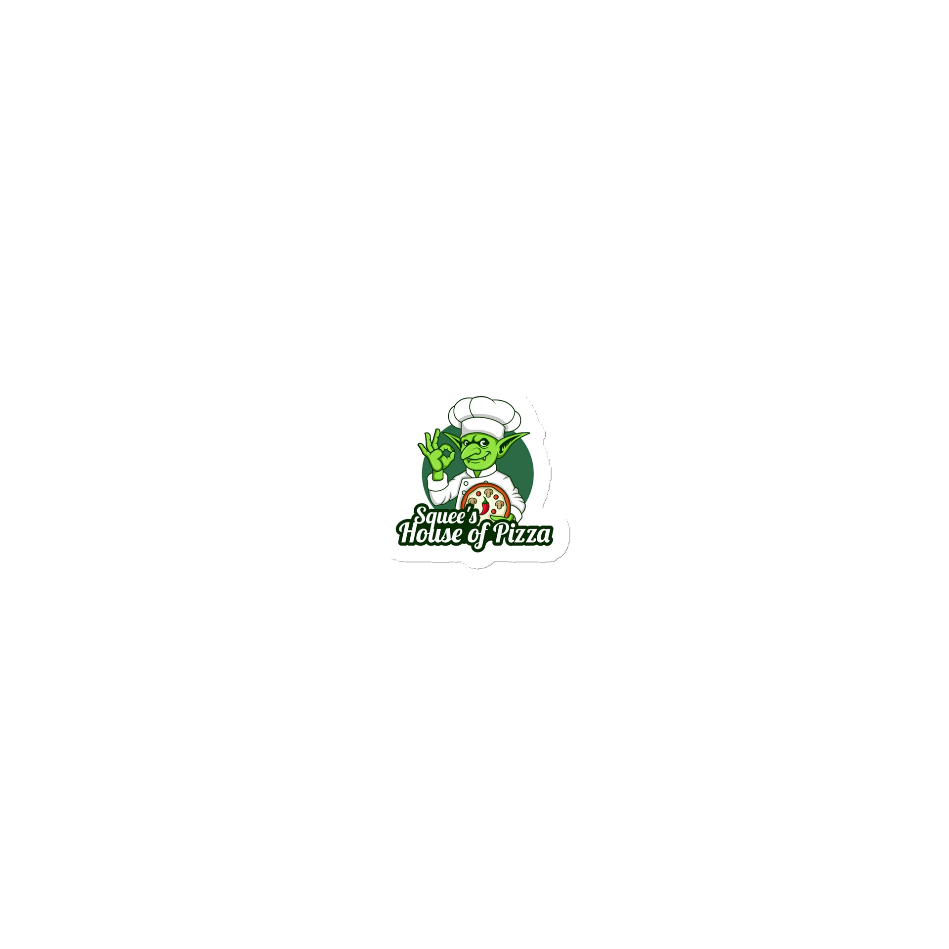 Squee’s House of Pizza Premium Die-Cut Magnet product image (1)