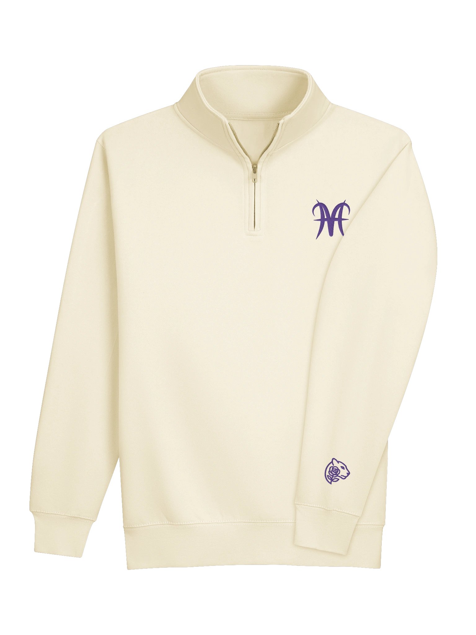 pisces aries cusp quarter zip pullover product image (4)