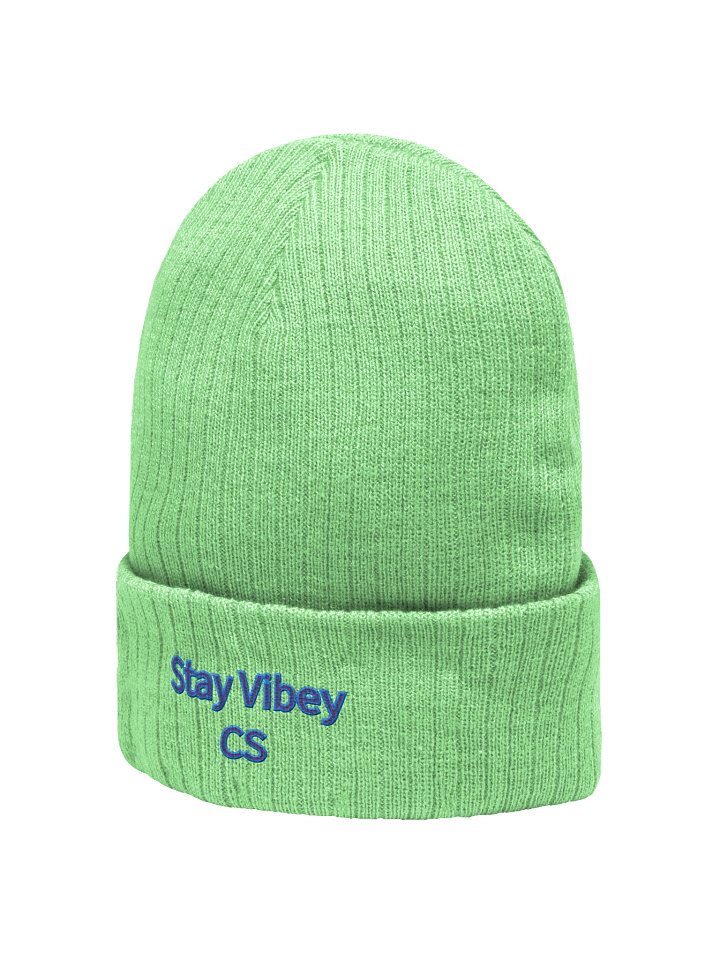 Stay Vibey CS Beanie product image (2)