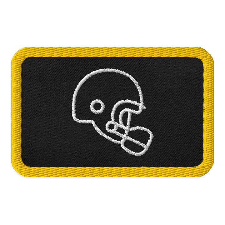 Football Embroidered Patch product image (1)