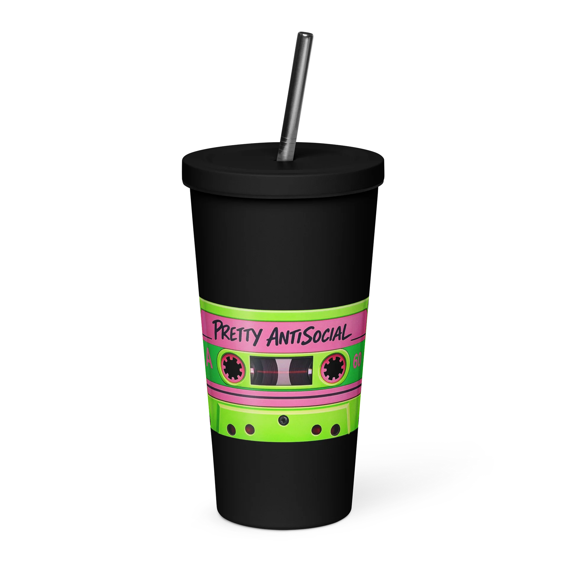 Pretty AntiSocial Cassette Tumbler product image (1)
