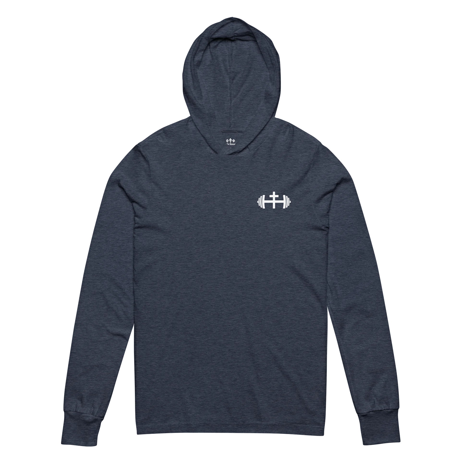 His House Unisex Hooded Long Sleeve Tee by His House