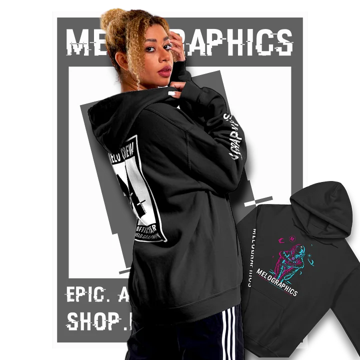 #MeloCrew Vibes: Duotone - Premium Hoodie | #MadeByMELO product image (1)