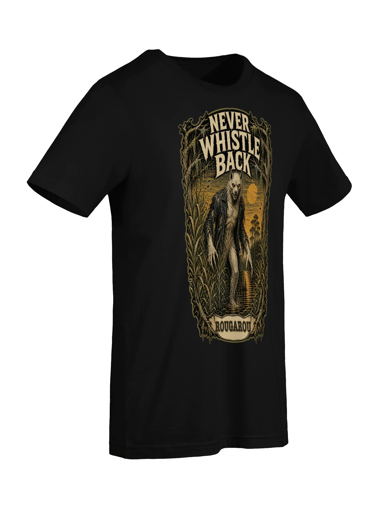 Rougarou — Never Whistle Back Tee product image (31)