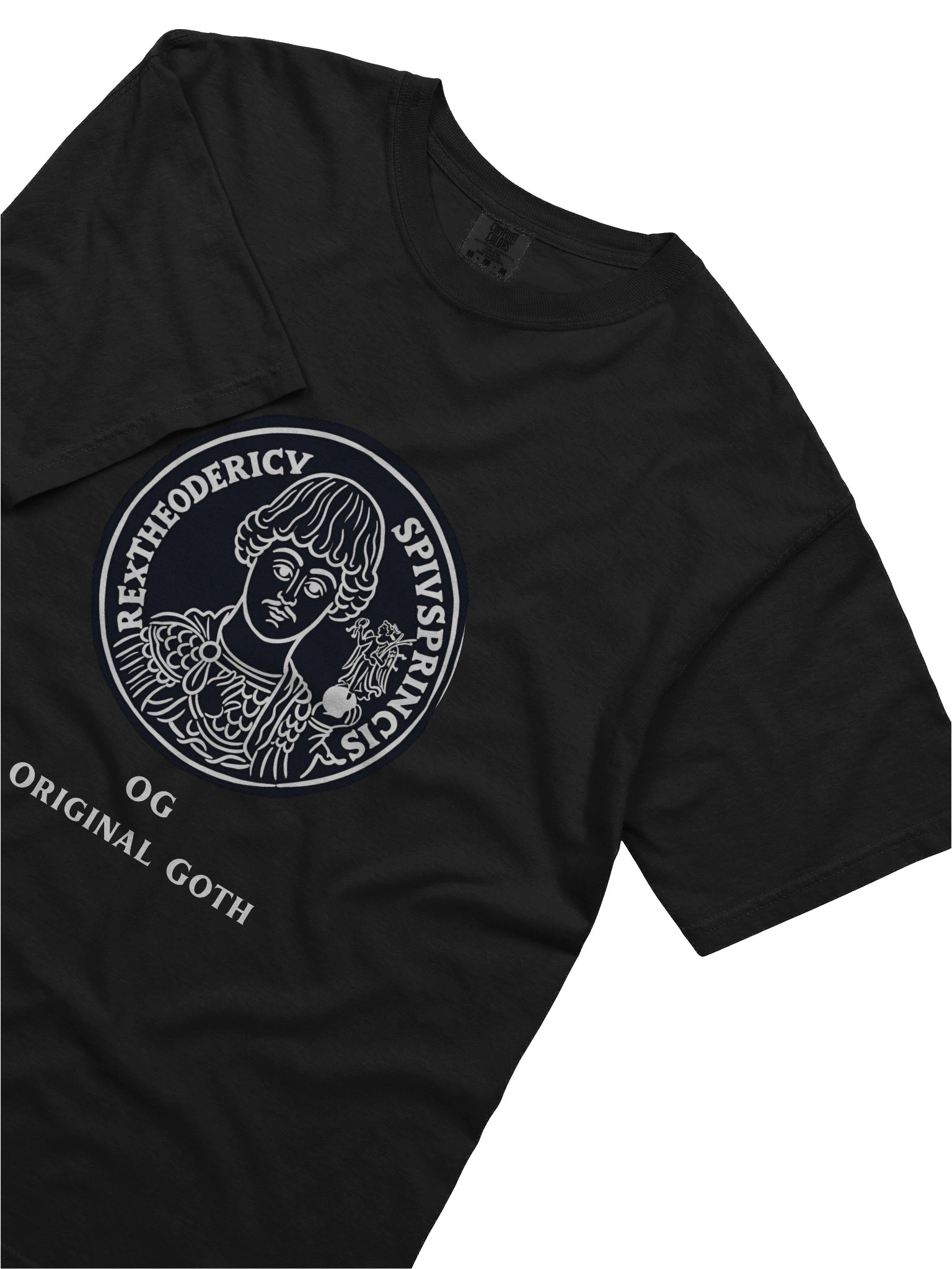 Original Goth White-On-Black Tee product image (5)