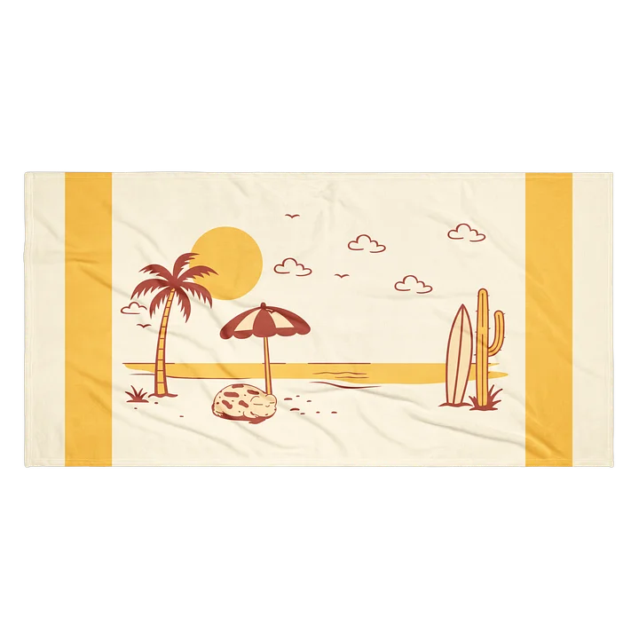 Retro Beach Towel product image (2)