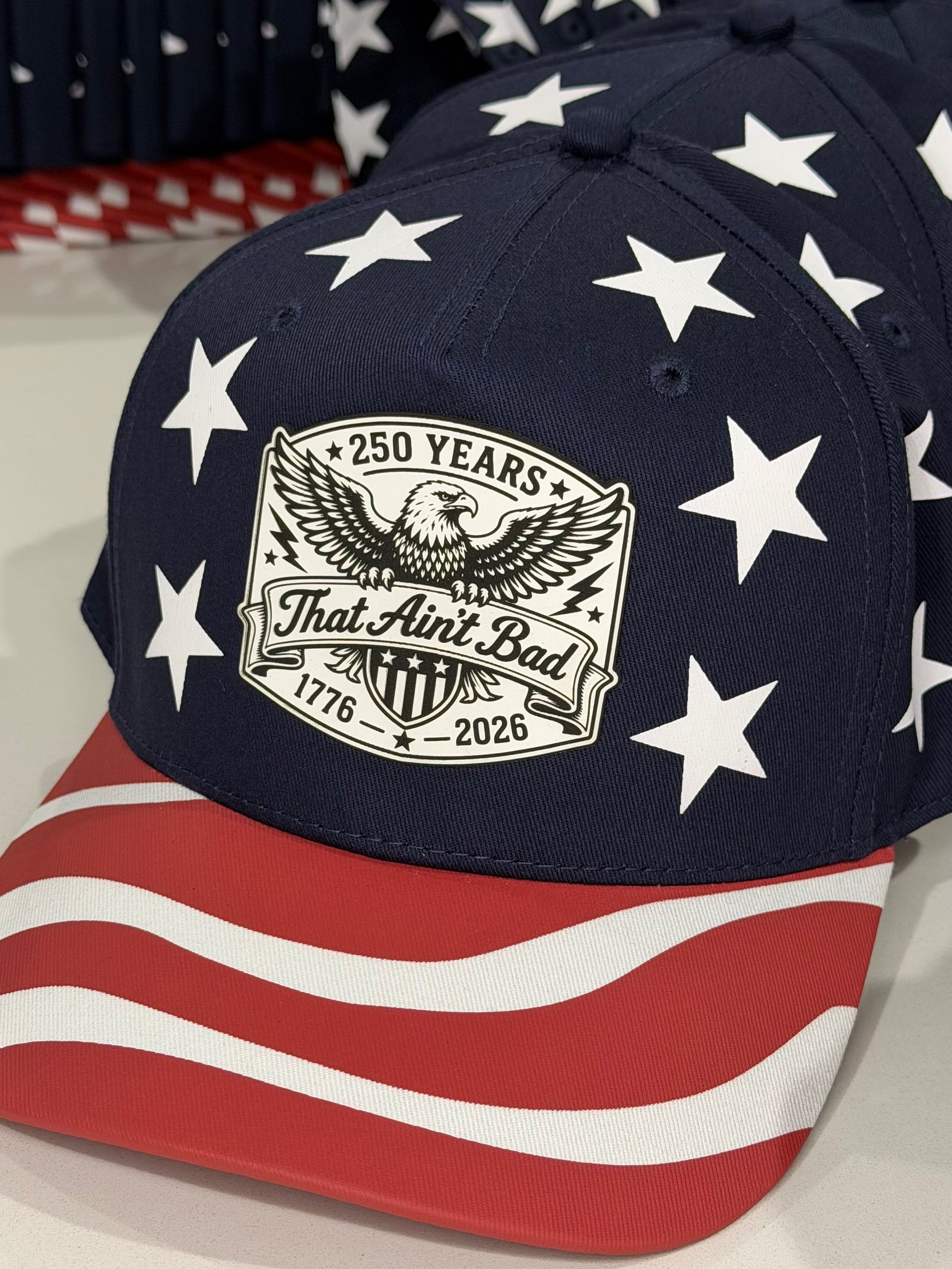 250th Star Spangled Hat - White Patch product image (1)