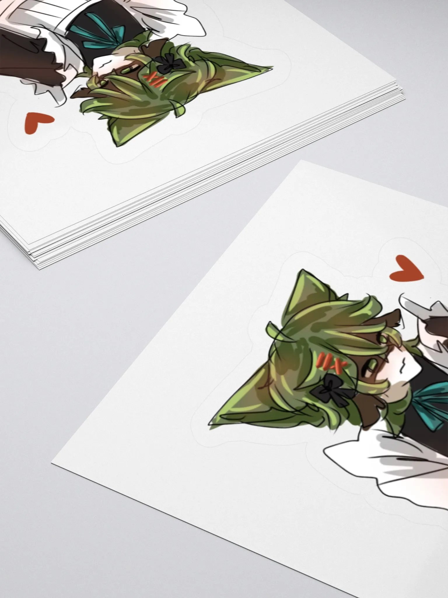 Shy maid frumpy sticker product image (4)