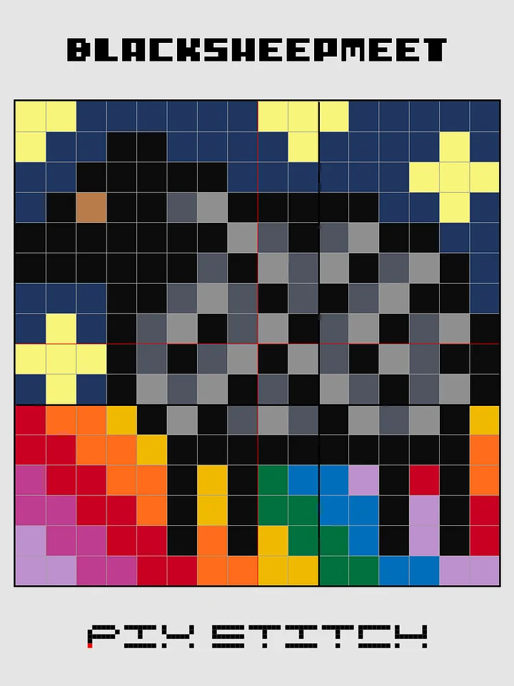 Blacksheepmeet Pixel Art product image (2)