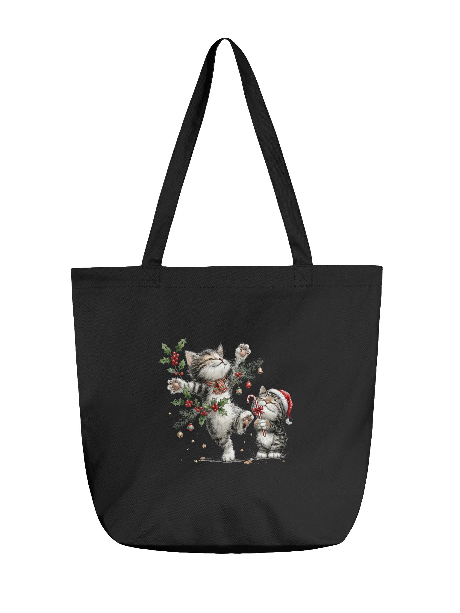 Christmas Cats Tote Bag product image (2)