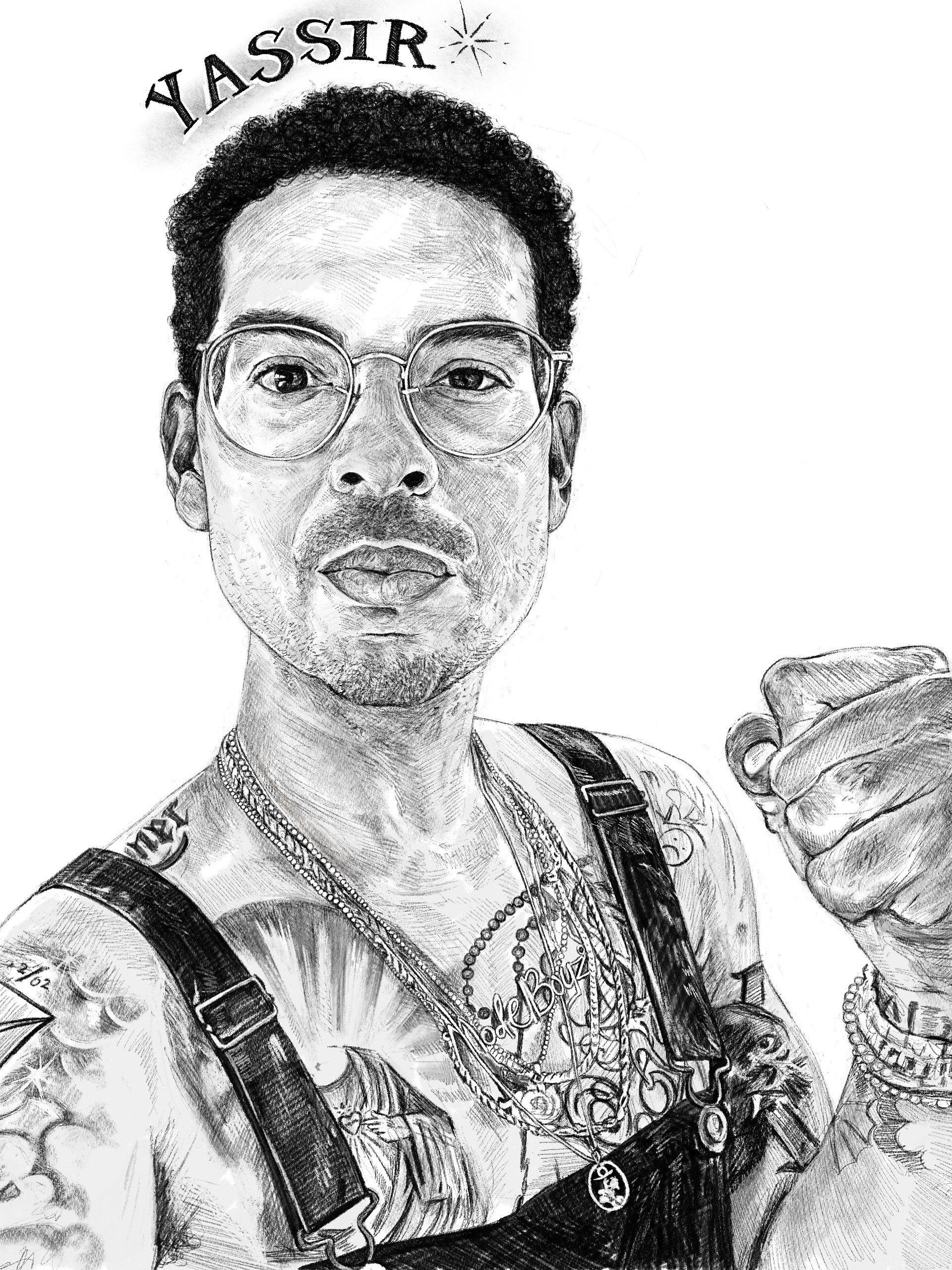 Custom sketchy portraits (Digital) product image (1)