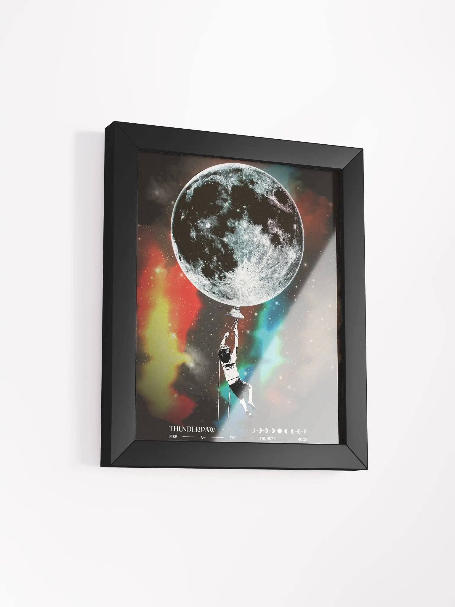 Rise of the Thunder Moon Framed Matte Poster product image (2)