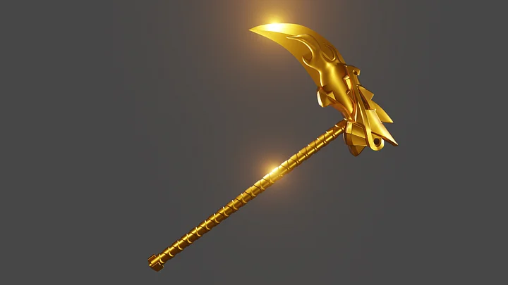 Ninjago Scythe of Quakes - 3D printable model files product image (2)