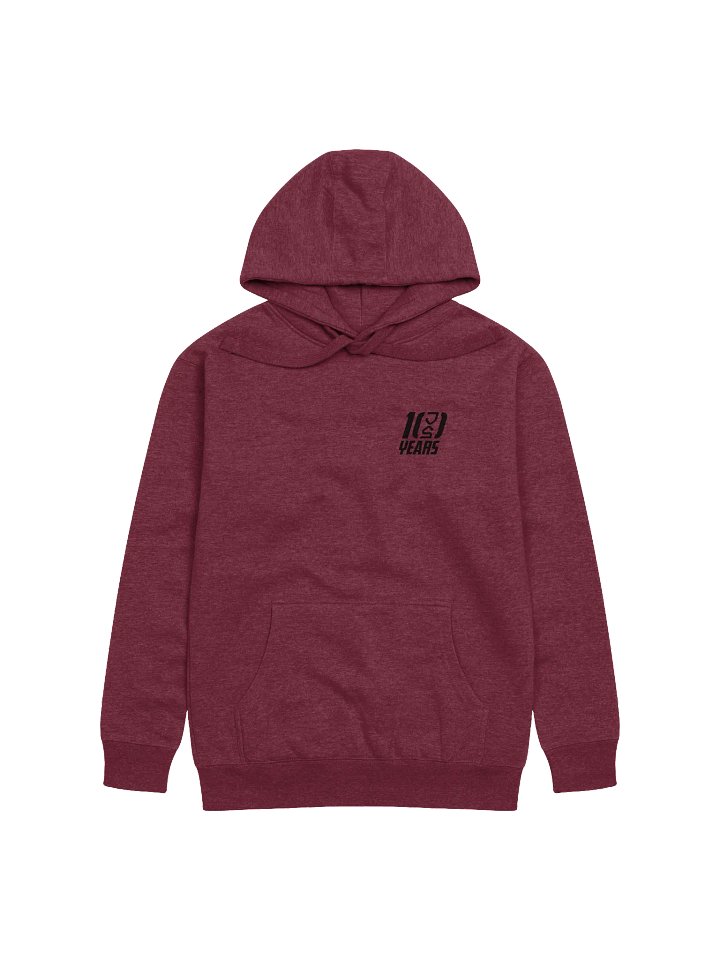 For the Culture Black and Red Hoodie product image (2)