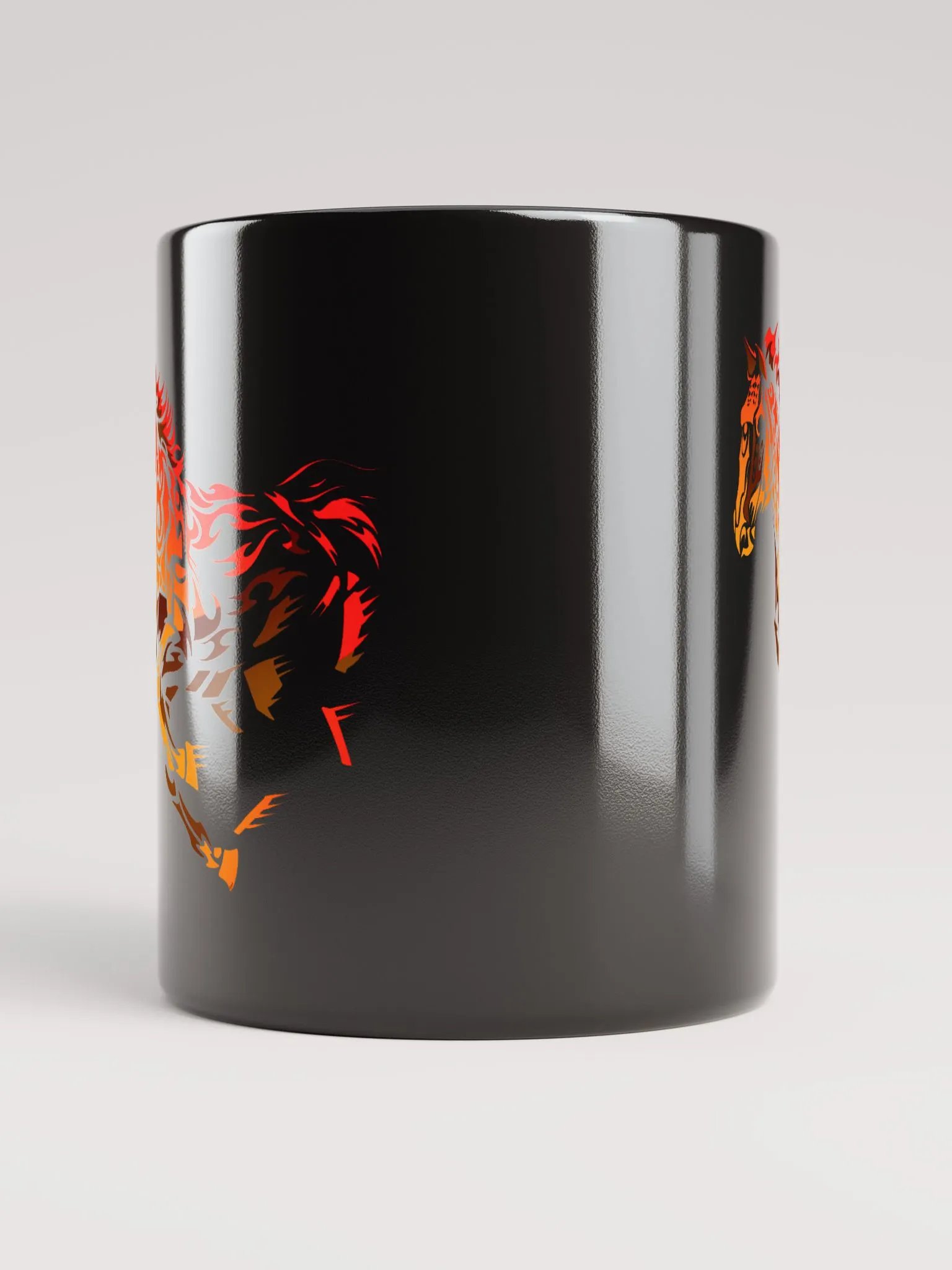 Flaming Tribal Horse - Mug product image (2)