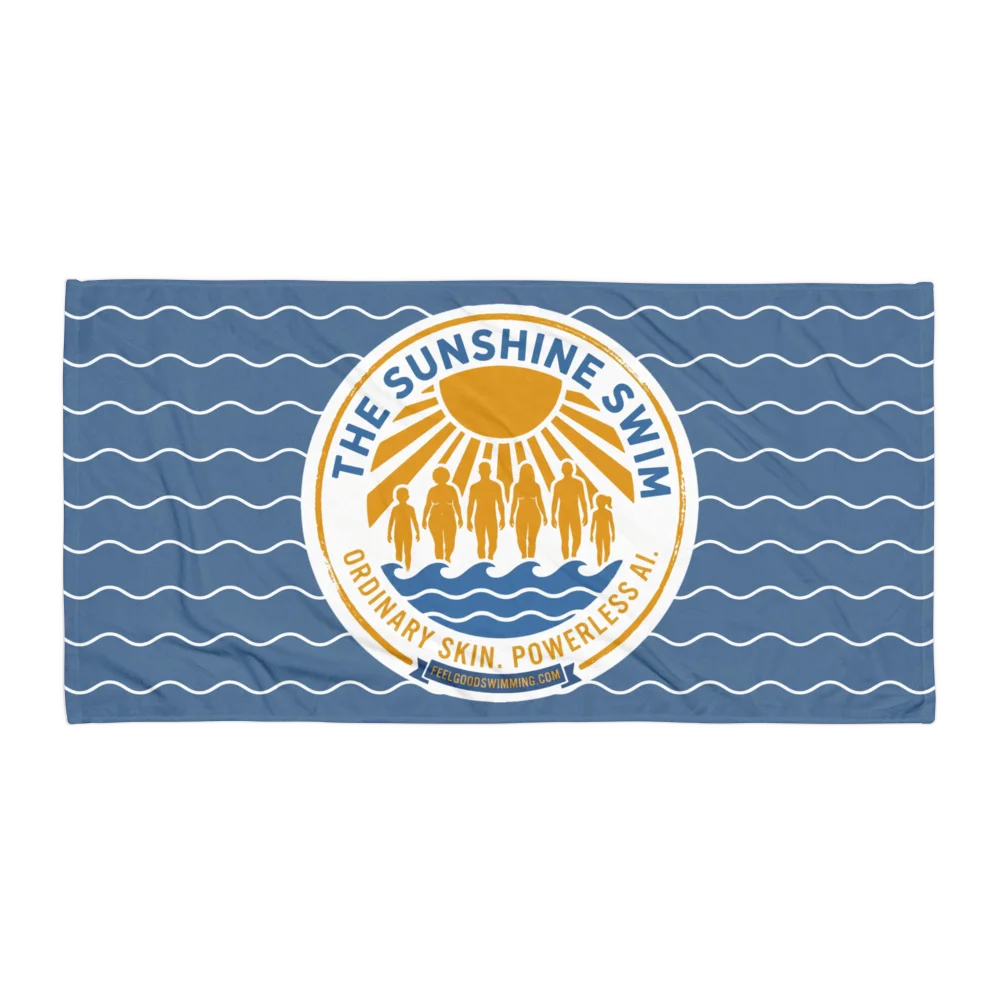 The Sunshine Swim Emblem Beach Towel product image (1)