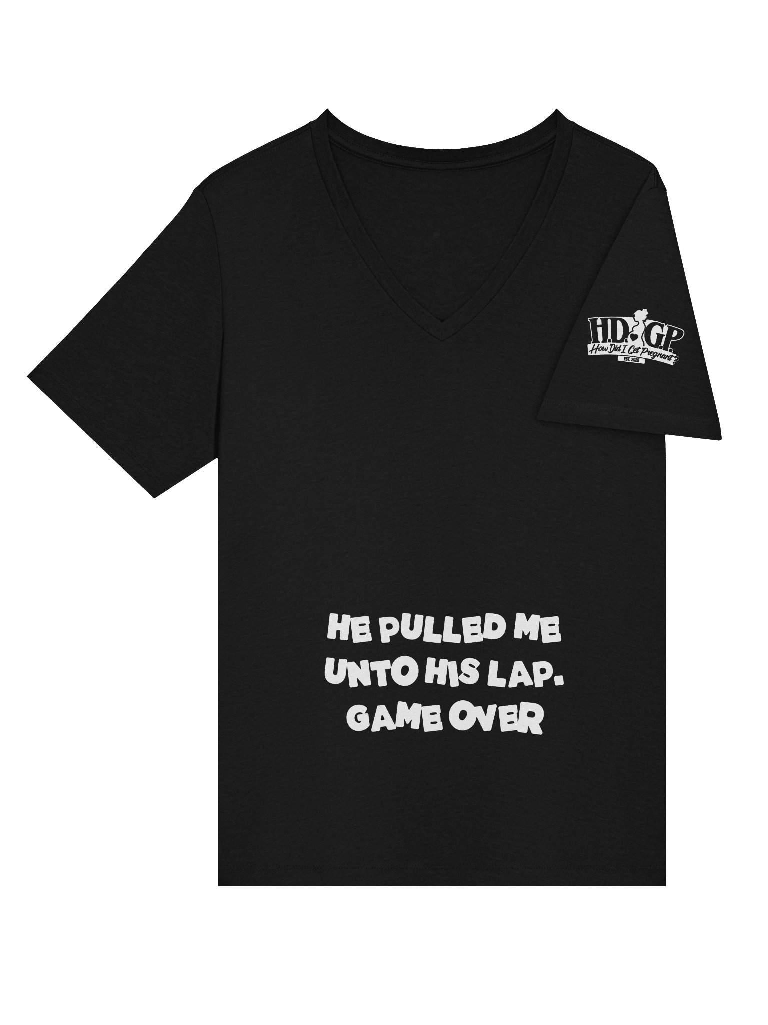 HE PULLED ME ONTO HIS LAP MATERITY TEE product image (17)