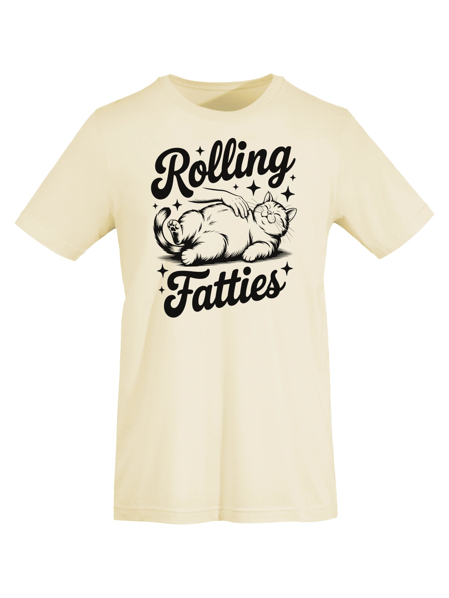 Rolling Fatties T-Shirt | Funny Chubby Cat Massage Tee product image (47)