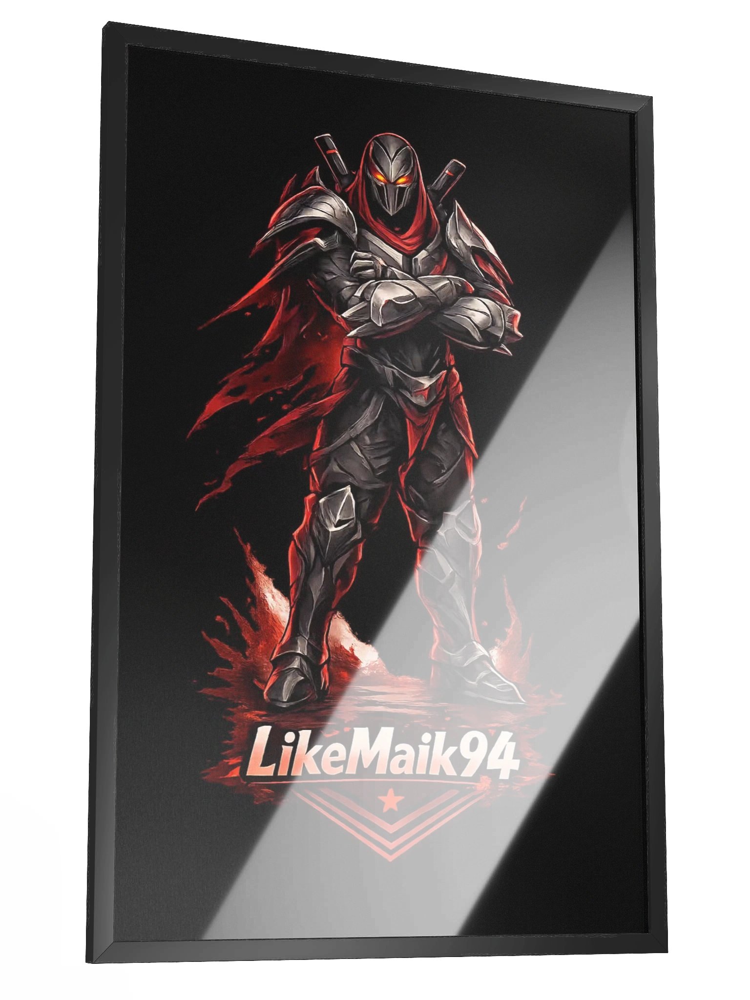 LikeMaik94 Poster mit Rahmen product image (2)
