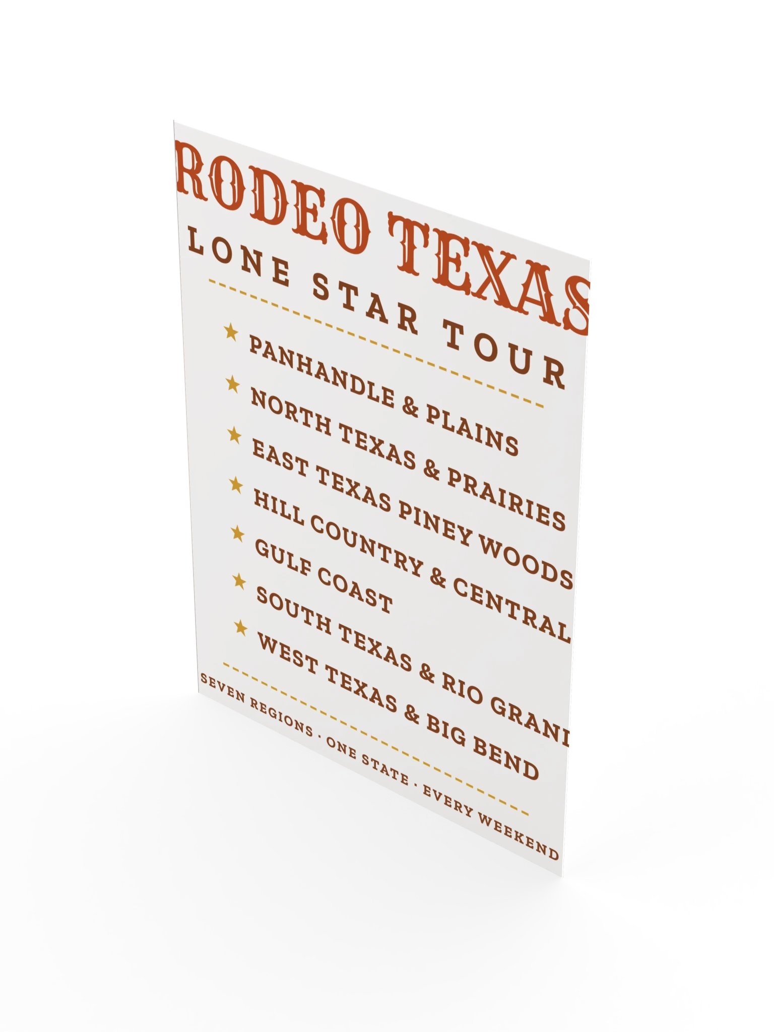 Lone Star Tour Poster product image (31)