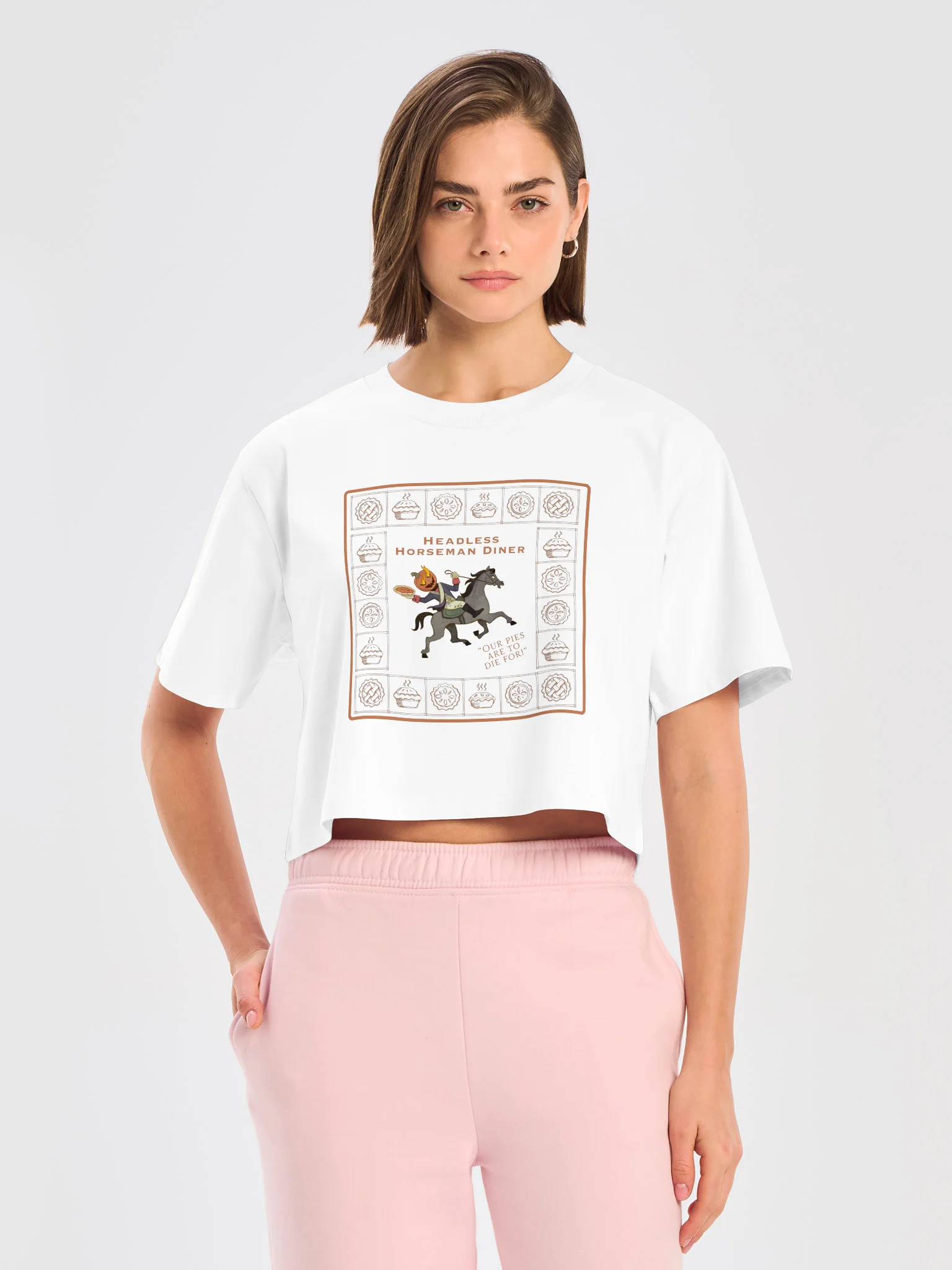 Headless Horseman Diner, So Many Pies Crop Top product image (5)