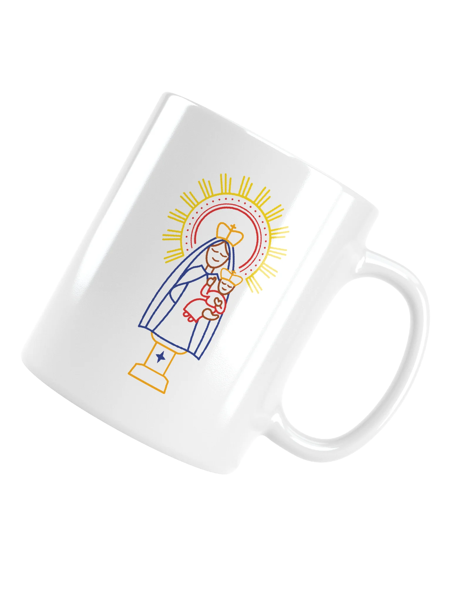 Minimalist Lady of the Pillar Mug product image (5)