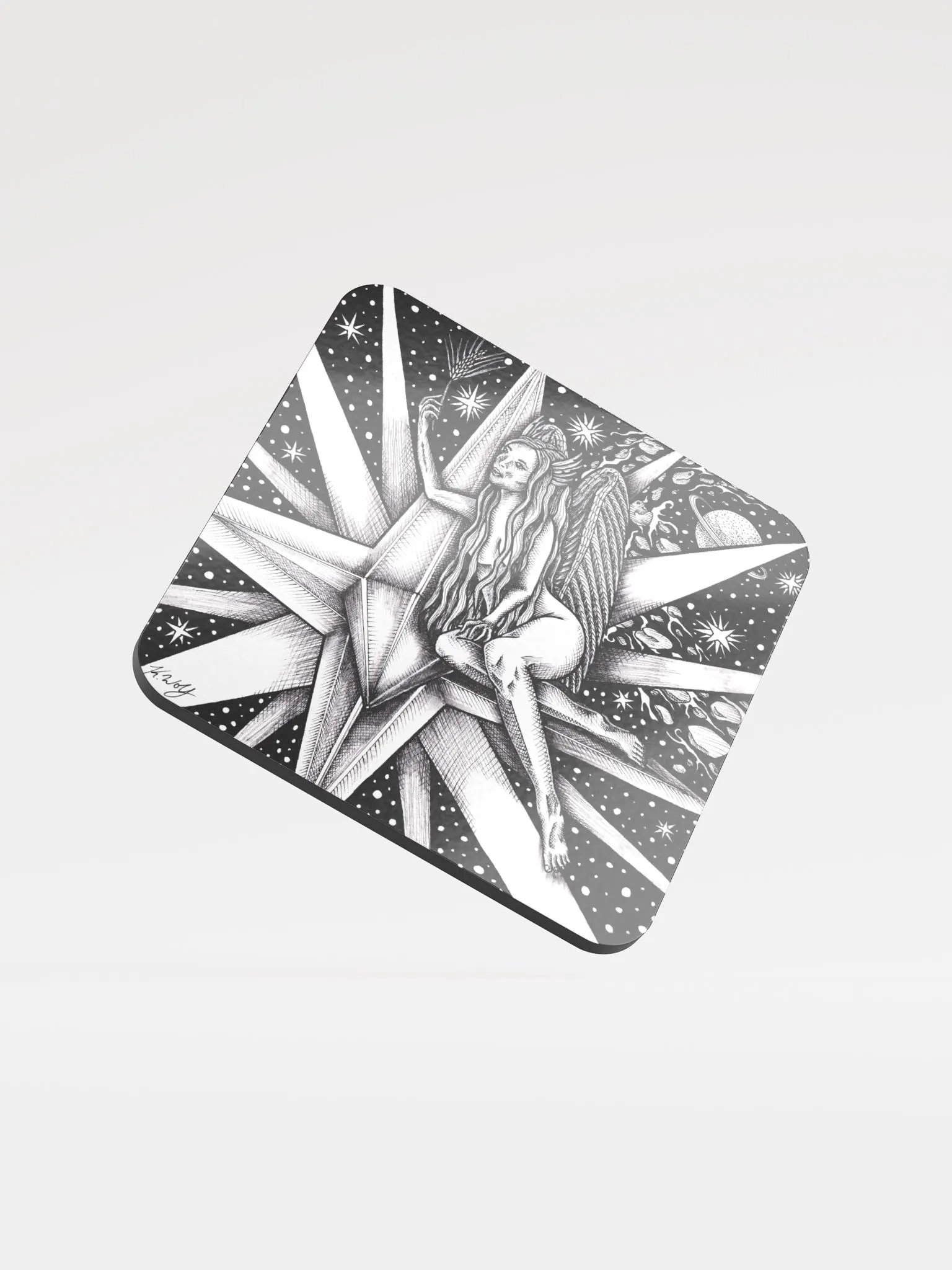 Virgo Zodiac coaster product image (1)