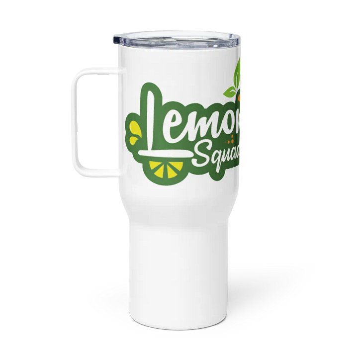 Cute Lemon Insulated Travel Mug product image (2)