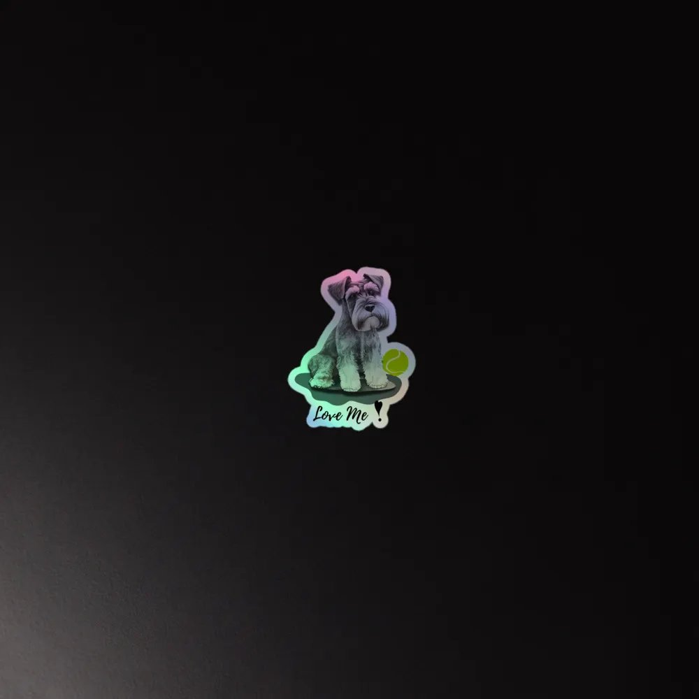 Schnauzer Sparkle Sticker Set product image (4)