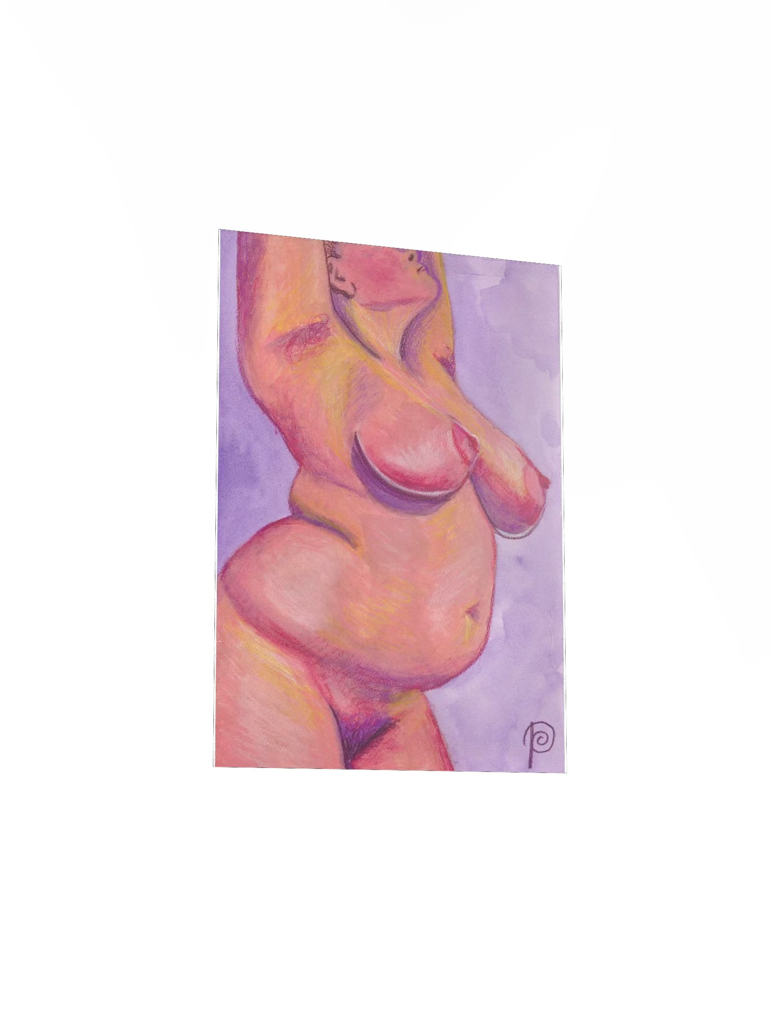 i am god nude painting poster product image (9)