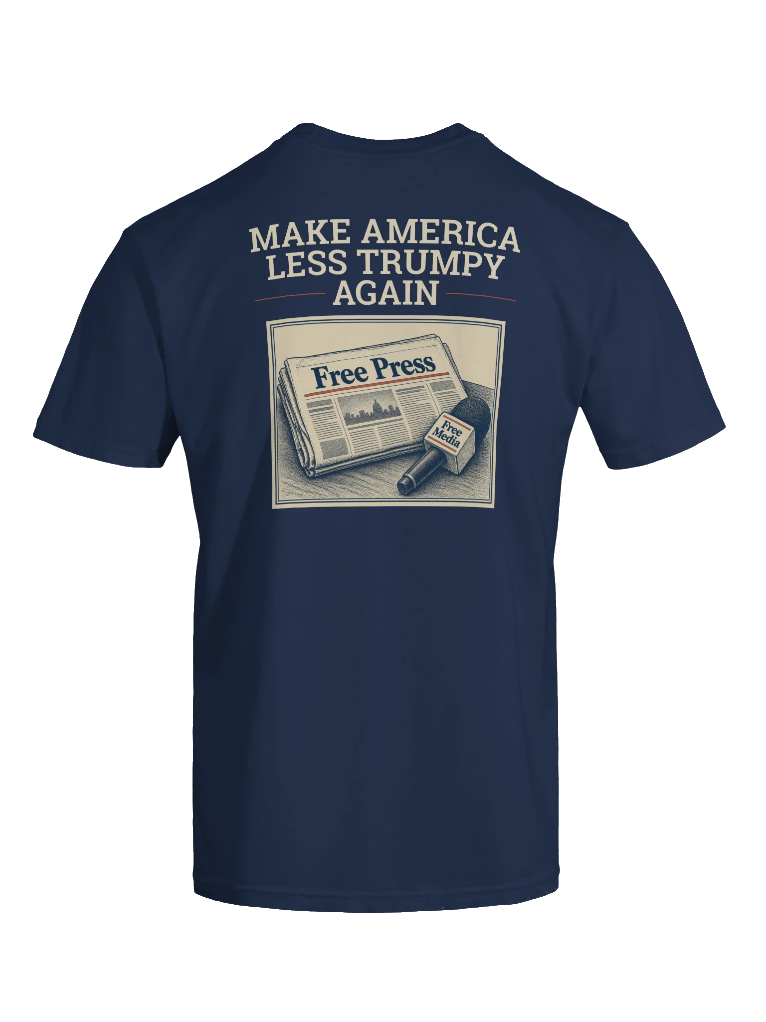 MALTA — First Amendment – Free Press / Free Media Tee product image (11)