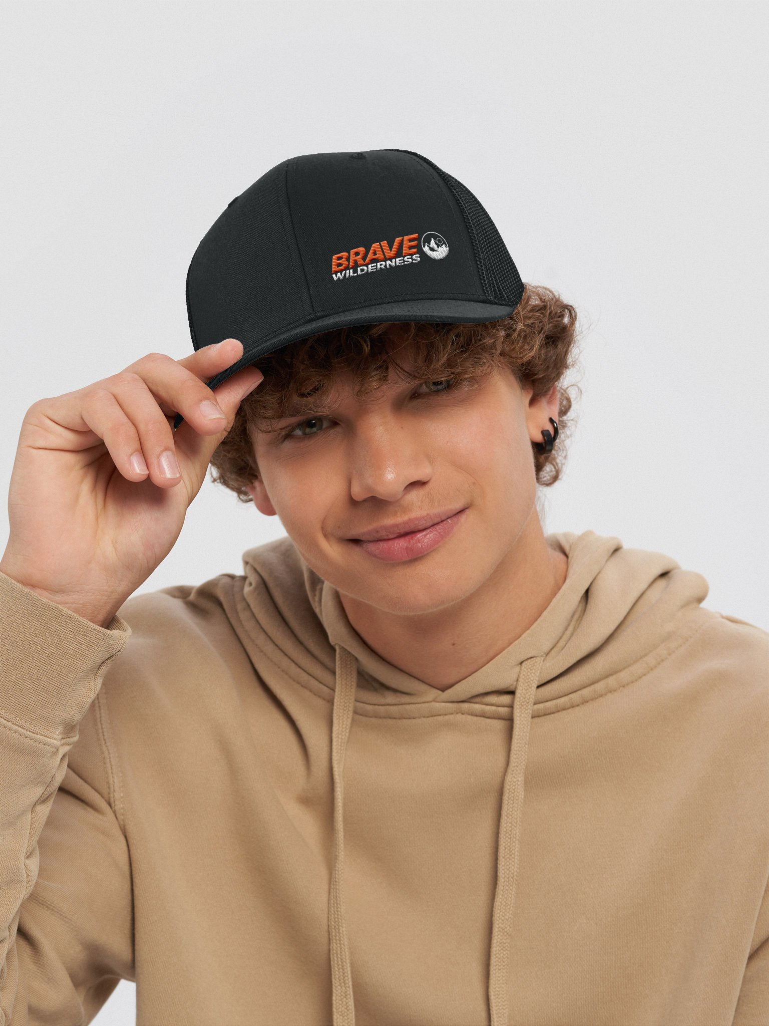 Brave Wilderness Sport Hat Black product image (6)