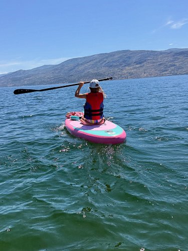 Just a girl and her paddle board ❤️☀️😎