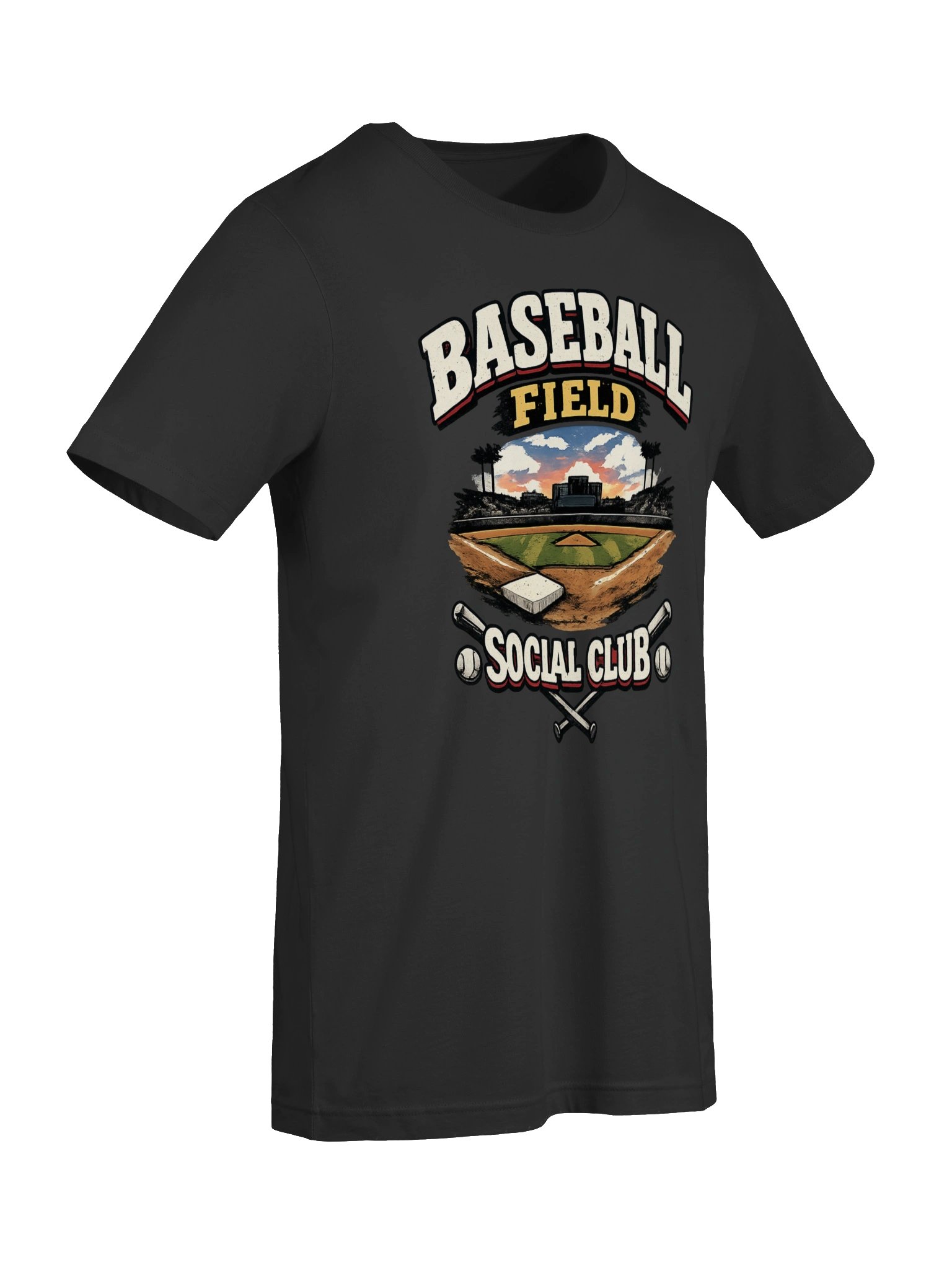 Baseball Field Social Club Tee - Adult product image (67)