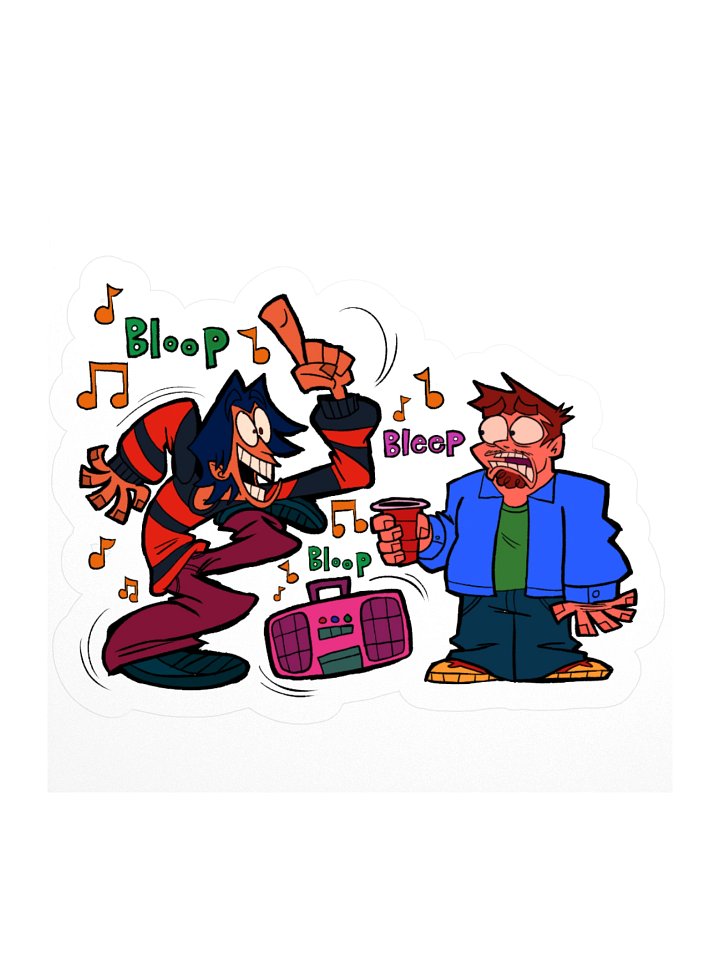 Jammin' Sticker product image (1)